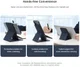 Nillkin SnapBase Magnetische MagSafe Stand Echt Leer Houder Blauw afbeelding 11