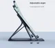 Nillkin SnapBase Magnetische MagSafe Stand Echt Leer Houder Blauw afbeelding 6