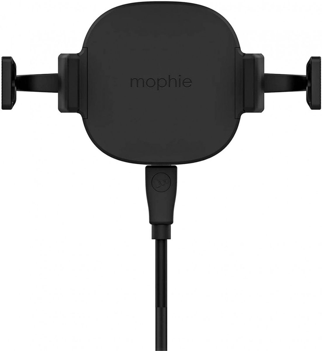 Mophie Telefoonhouder Auto / Draadloze Oplader met Adapter 10W Zwart afbeelding 2