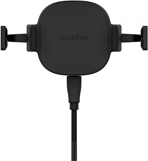 Mophie Telefoonhouder Auto / Draadloze Oplader met Adapter 10W Zwart afbeelding 2
