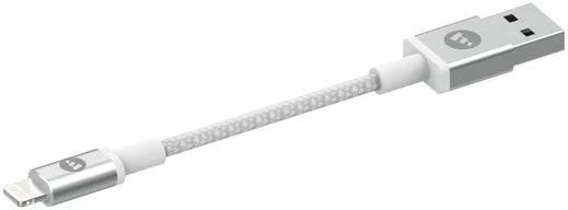 Mophie USB-A naar Lightning Kabel MFi 9CM Wit afbeelding 1