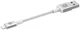 Mophie USB-A naar Lightning Kabel MFi 9CM Wit afbeelding 1