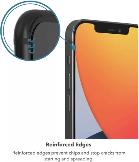 InvisibleShield Privacy Glass Apple iPhone 12 Mini Screen Protector afbeelding 6