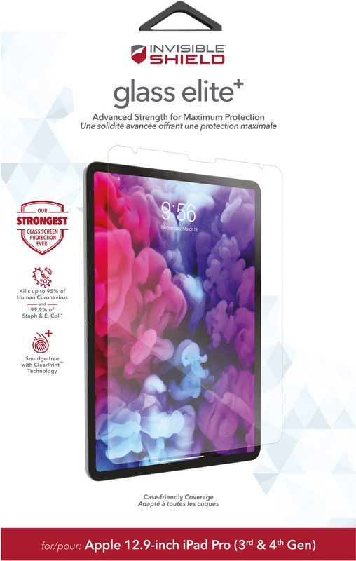 InvisibleShield Glass Elite+ iPad Pro 12.9 (2018/2020) Screenprotector afbeelding 8