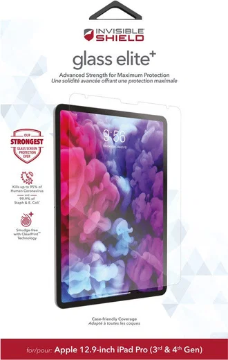 InvisibleShield Glass Elite+ iPad Pro 12.9 (2018/2020) Screenprotector afbeelding 8