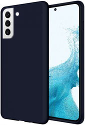 Samsung Galaxy S22 Hoesje Siliconen Back Cover Blauw afbeelding