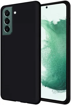 Samsung Galaxy S22 Plus Hoesje Siliconen Back Cover Zwart