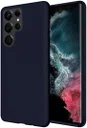 Samsung Galaxy S22 Ultra Hoesje Siliconen Back Cover Blauw