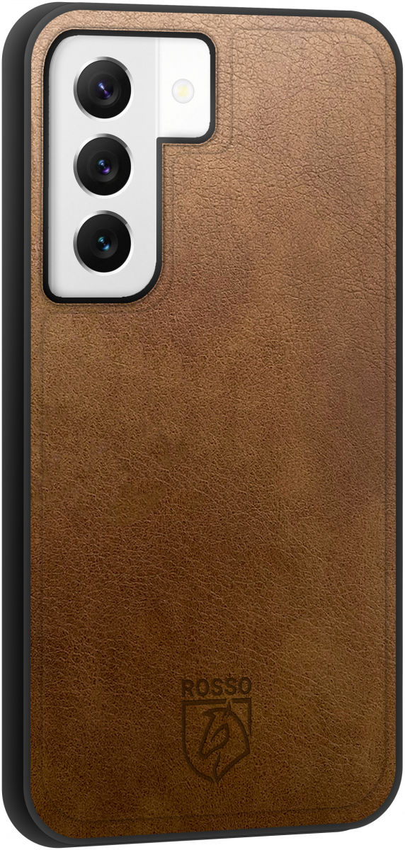 Rosso Element 2-in-1 Samsung Galaxy S22 Hoesje Bruin afbeelding 8