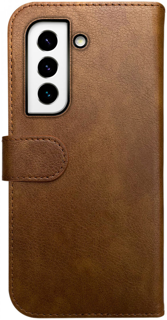 Rosso Element 2-in-1 Samsung Galaxy S22 Hoesje Bruin afbeelding 9