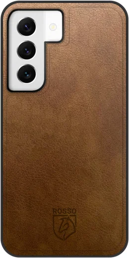 Rosso Element 2-in-1 Samsung Galaxy S22 Hoesje Bruin afbeelding 2