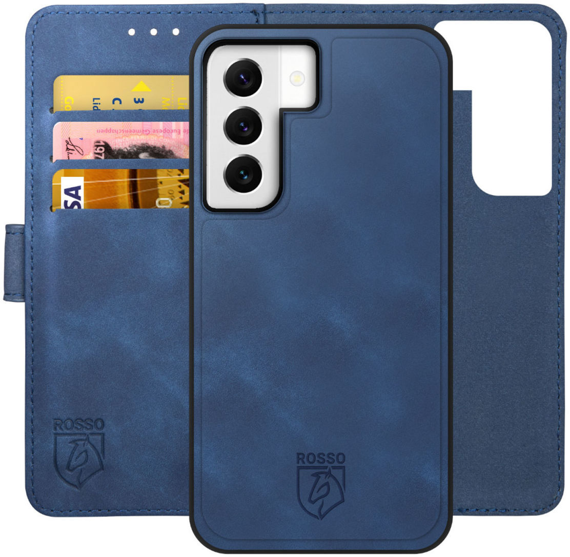 Rosso Element 2-in-1 Samsung Galaxy S22 Hoesje Blauw afbeelding 1