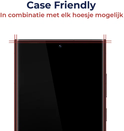 Rosso Samsung Galaxy S22 Ultra 9H Tempered Glass Screen Protector afbeelding 4
