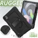 iPad Air (2020/2022) / iPad Pro 11 (2018/2020) Hoes Full Protect Zwart afbeelding 4