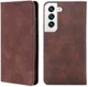 Samsung Galaxy S22 Plus Hoesje Book Case met Pasjes Kunstleer Bruin afbeelding 2