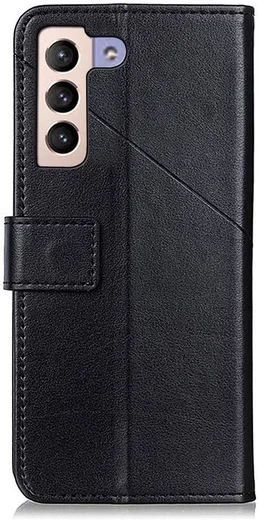 Samsung Galaxy S22 Plus Hoesje Kunstleer Book Case Portemonnee Zwart afbeelding 5