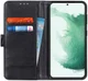 Samsung Galaxy S22 Plus Hoesje Kunstleer Book Case Portemonnee Zwart afbeelding 1
