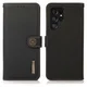 KHAZNEH Samsung Galaxy S22 Ultra Hoesje RFID Book Case Echt Leer Zwart afbeelding 8