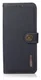 KHAZNEH Samsung Galaxy S22 Ultra Hoesje RFID Book Case Echt Leer Blauw afbeelding 2