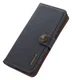 KHAZNEH Samsung Galaxy S22 Ultra Hoesje RFID Book Case Echt Leer Blauw afbeelding 6