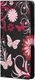Samsung Galaxy S22 Hoesje Portemonnee Vlinder Print Roze afbeelding 1