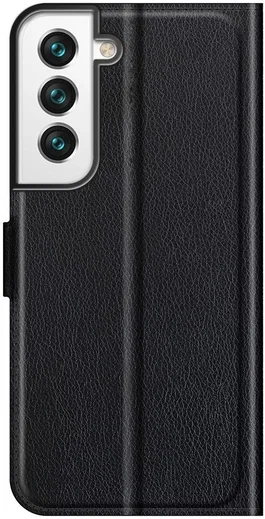 Samsung Galaxy S22 Plus Hoesje Portemonnee Book Case Kunstleer Zwart afbeelding 7