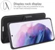 Samsung Galaxy S22 Plus Hoesje Portemonnee Book Case Kunstleer Zwart afbeelding 5