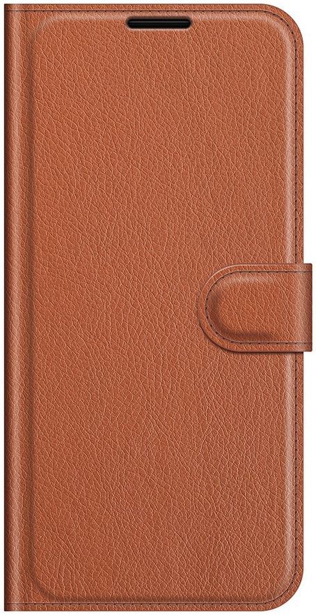 Samsung Galaxy S22 Ultra Hoesje Portemonnee Book Case Kunstleer Bruin afbeelding 2