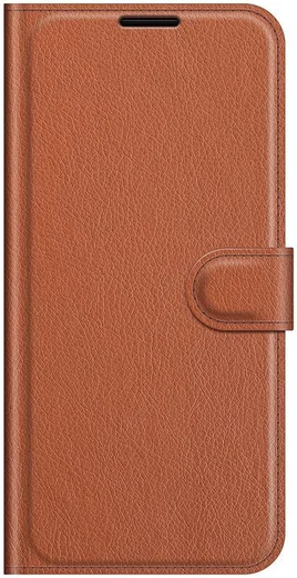 Samsung Galaxy S22 Ultra Hoesje Portemonnee Book Case Kunstleer Bruin afbeelding 2