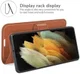 Samsung Galaxy S22 Ultra Hoesje Portemonnee Book Case Kunstleer Bruin afbeelding 6