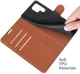 Samsung Galaxy S22 Ultra Hoesje Portemonnee Book Case Kunstleer Bruin afbeelding 4