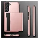 Samsung Galaxy S22 Plus Hoesje Kaarthouder Back Cover Zwart afbeelding 9