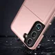 Samsung Galaxy S22 Hoesje Back Cover met Kaarthouder Roze afbeelding 3