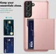 Samsung Galaxy S22 Hoesje Back Cover met Kaarthouder Zwart afbeelding 5