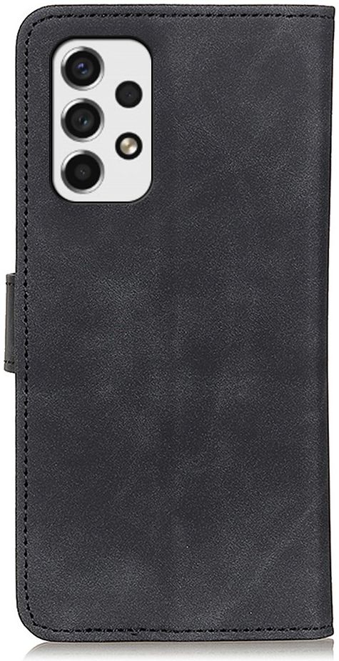 KHAZNEH Samsung Galaxy A53 Hoesje Vintage Wallet Book Case Zwart afbeelding 3