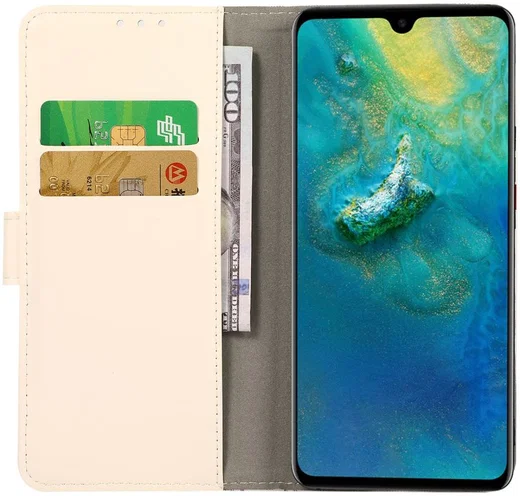Samsung Galaxy A53 Book Case Hoesje Wallet met Uilen Print afbeelding 2