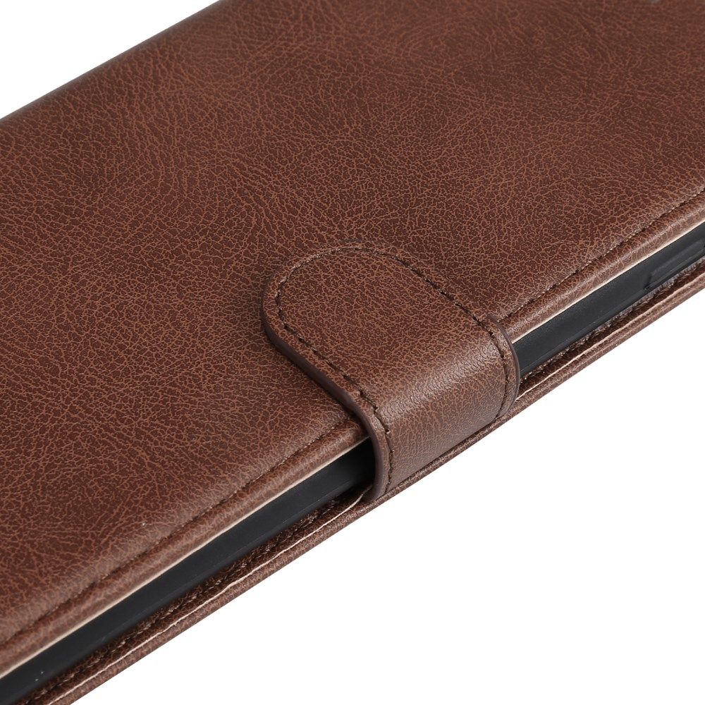 Samsung Galaxy S22 Plus Hoesje Retro Wallet Book Case met Koord Bruin afbeelding 10