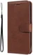 Samsung Galaxy S22 Plus Hoesje Retro Wallet Book Case met Koord Bruin afbeelding 2