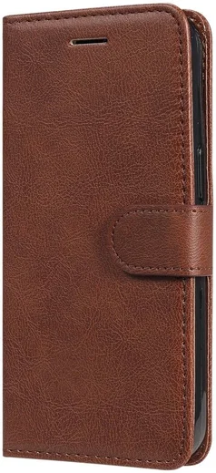 Samsung Galaxy S22 Plus Hoesje Retro Wallet Book Case met Koord Bruin afbeelding 4