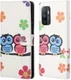 Samsung Galaxy A33 Hoesje Portemonnee Book Case Uilen Print afbeelding 5