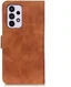 KHAZNEH Samsung Galaxy A33 Hoesje Retro Wallet Book Case Bruin afbeelding 6