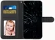 Samsung Galaxy S22 Hoesje Wallet Book Case Kunstleer Zwart afbeelding 3