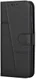 Samsung Galaxy S22 Hoesje Wallet Book Case Kunstleer Zwart afbeelding 1