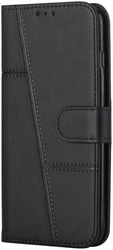 Samsung Galaxy S22 Hoesje Wallet Book Case Kunstleer Zwart afbeelding