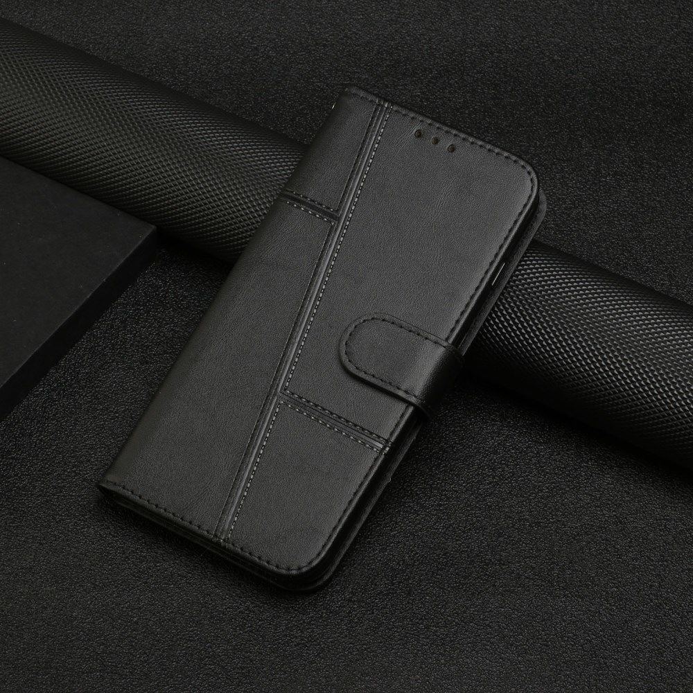 Samsung Galaxy S22 Hoesje Wallet Book Case Kunstleer Zwart afbeelding 10