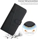 Samsung Galaxy S22 Hoesje Wallet Book Case Kunstleer Zwart afbeelding 5