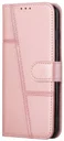 Samsung Galaxy S22 Hoesje Wallet Book Case Kunstleer Roze Goud