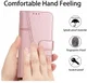 Samsung Galaxy S22 Hoesje Wallet Book Case Kunstleer Roze Goud afbeelding 6