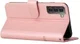 Samsung Galaxy S22 Hoesje Wallet Book Case Kunstleer Roze Goud afbeelding 11