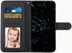 Samsung Galaxy S22 Ultra Hoesje Wallet Book Case Kunstleer Zwart afbeelding 3